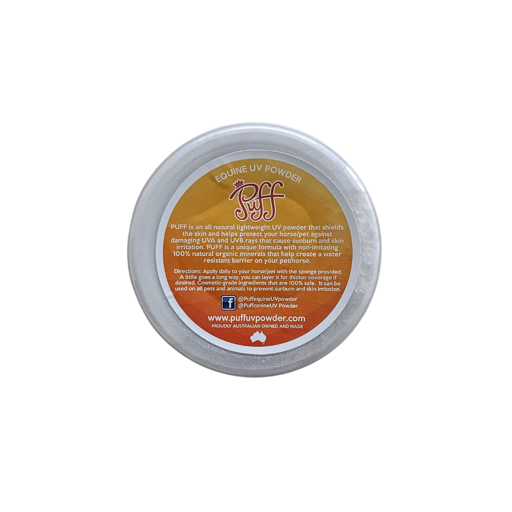 Puff Equine UV Sunscreen Powder – The Equine Apothecary